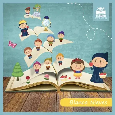 Portada de Blanca Nieves y los siete enanitos