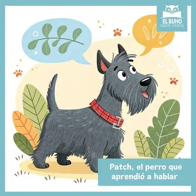 Portada de Patch, el perro que aprendió a hablar